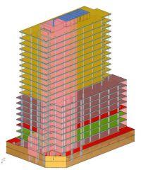 ŁÓDŹ OFFICE BUILDING STRUCTURAL ANALYSIS