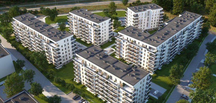 Enklawa residential housing estate at Zaświat Street in Bydgoszcz