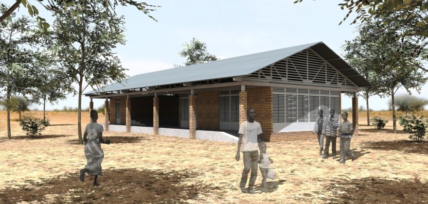 School and educational centre in Pobe Mengao, Burkina Faso, Africa