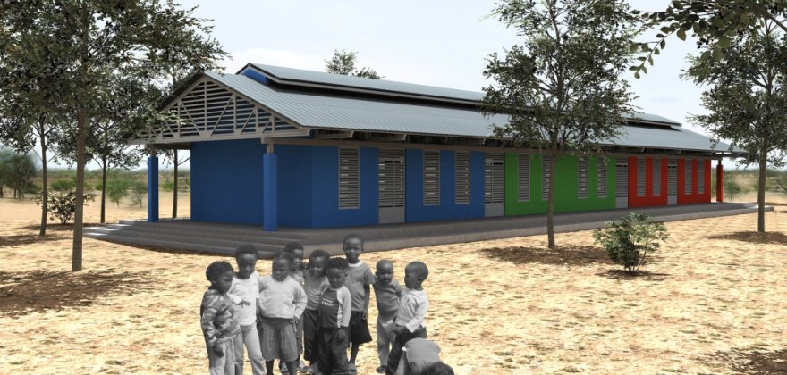 School and educational centre in Pobe Mengao, Burkina Faso, Africa