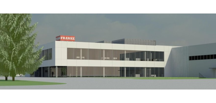 Office and social building of Franke Polska Sp. z o.o. headquarters at 1 Franke in Sękocin Nowy