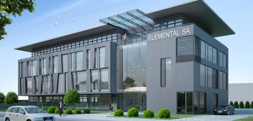  ELEMENTAL HOLDING SA headquartersat 42 Traugutta Street in Grodzisk Mazowiecki