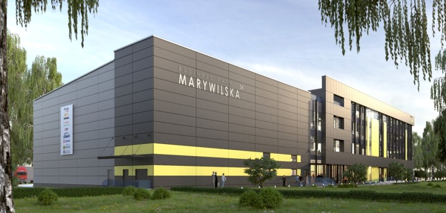 Budynek biurowo-magazynowy Business Park Marywilska przy ul. Marywilskiej 34 w Warszawie