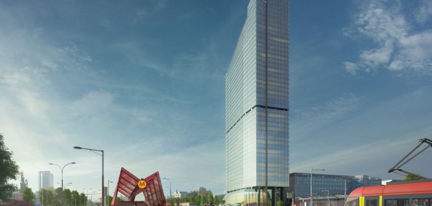 Skyliner office building at Prosta Street in Warsaw