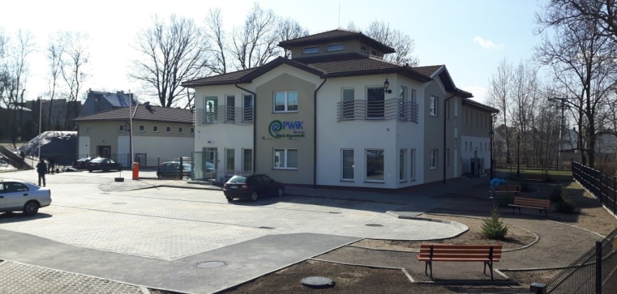 Water Treatment Station at Mireckiego Street in Mińsk Mazowiecki