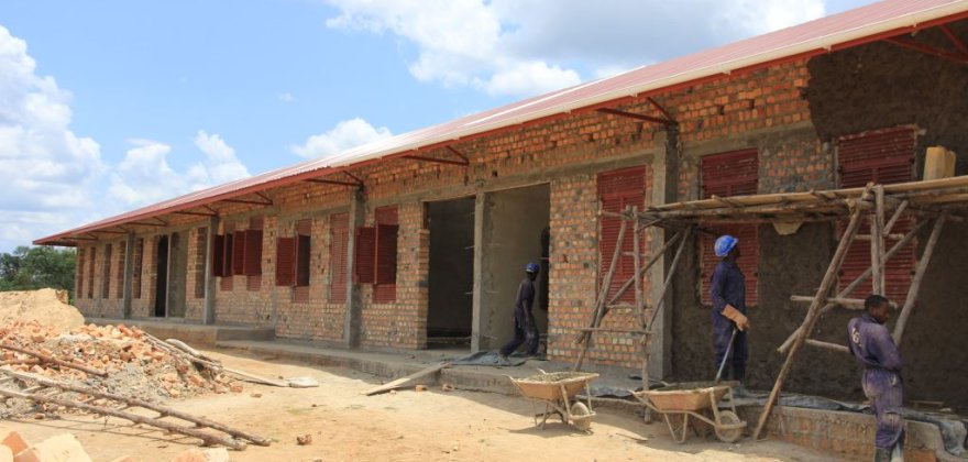 Vocational school for carpenters and needlewomen in Kyanjovu, Uganda, Africa