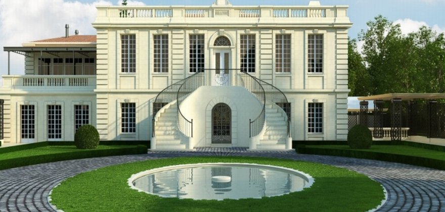 Chateau Bellevue residence in Yvrac in France